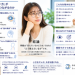 なぜ「目の使い方」が全身の不調につながるのか